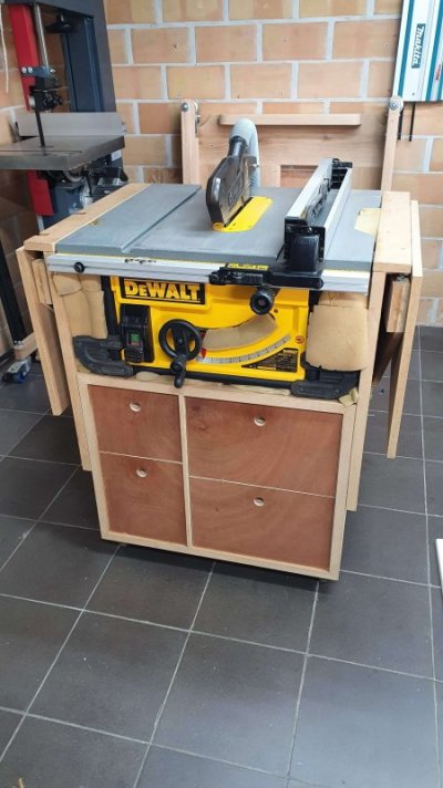 Executie park expeditie TK : Dewalt DWE7491 met veel accessoires om direct van start te gaan |  Woodworking.nl