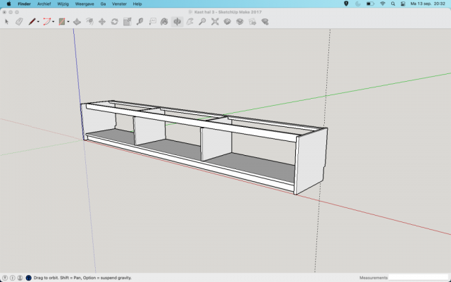 Tegenhanger krater Competitief Lage kast in hal | Woodworking.nl