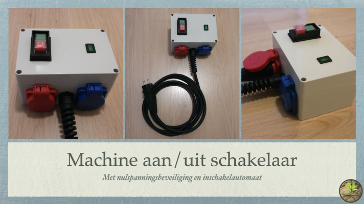 Bandiet Niet genoeg rekenmachine Machine aan/uit schakelaar met . . . | Woodworking.nl