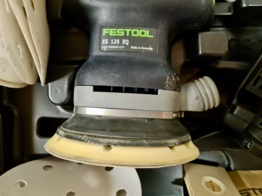 Festool ES 125 EQ excentrische schuurmachine Woodworking