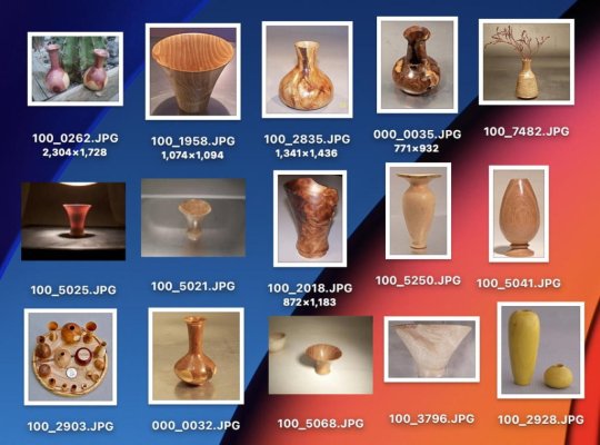 Vases from very small to bigger.jpg