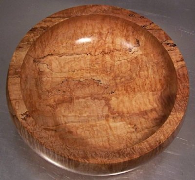 Quilted & spalted Sugar Maple bowl .jpg Quilted & spalted Sugar Maple bowl .jpg