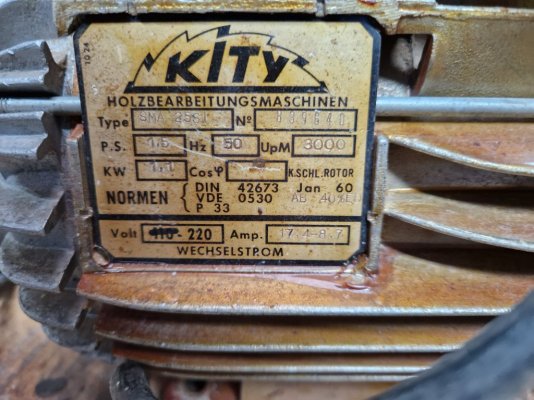 kity sma 25SI 1 fase motor defect.jpg