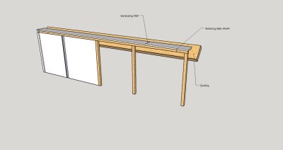 Merchandiser Super goed Boekwinkel Lange planken kops verlijmen, hoe inklemmen? | Woodworking.nl