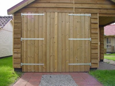 Uitgelezene Houten Garage deuren maken | Woodworking.nl LD-54