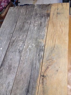lenen Kind schouder Eiken tafel na behandeling met lijnolie erg donker, is dit nog lichter te  maken? | Woodworking.nl