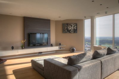 Mooie vrouw Zoek machine optimalisatie ontspannen Achterwand tv-meubel | Woodworking.nl
