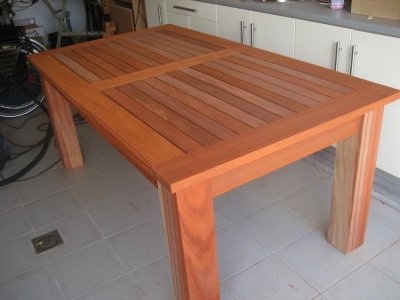 Tuintafel Padouk Woodworking.nl