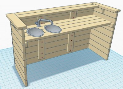 Gelijk Snor Disco houten bar die demonteerbaar is | Woodworking.nl