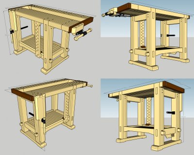 Opa Wijzigingen van gouden Meubelmakers Werkbank - Hulp Gevraagd | Woodworking.nl