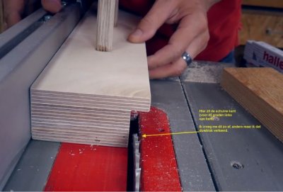 Waardeloos Verbieden Aap Zaagtafel geleider aan de juiste kant op zaagtafel | Woodworking.nl