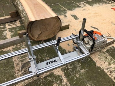 Afdeling Uitbarsten Paleis Alaskan chainsaw mill | Woodworking.nl