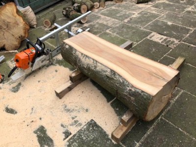 Afdeling Uitbarsten Paleis Alaskan chainsaw mill | Woodworking.nl