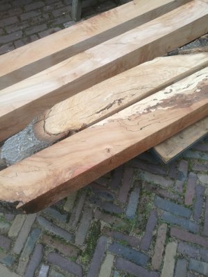 Te koop beuken 150 x 150 mm met Woodworking.nl