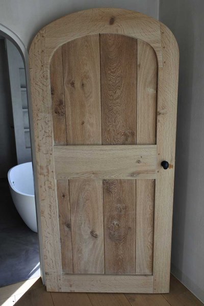 plaag Gewaad Gearceerd Massief eiken binnendeur | Woodworking.nl