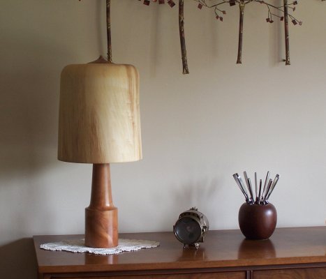 Wooden Black Cherry with Aspen shade lamp.jpg Wooden Black Cherry with Aspen shade lamp.jpg
